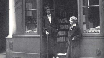 James Joyce y Sylvia Beach