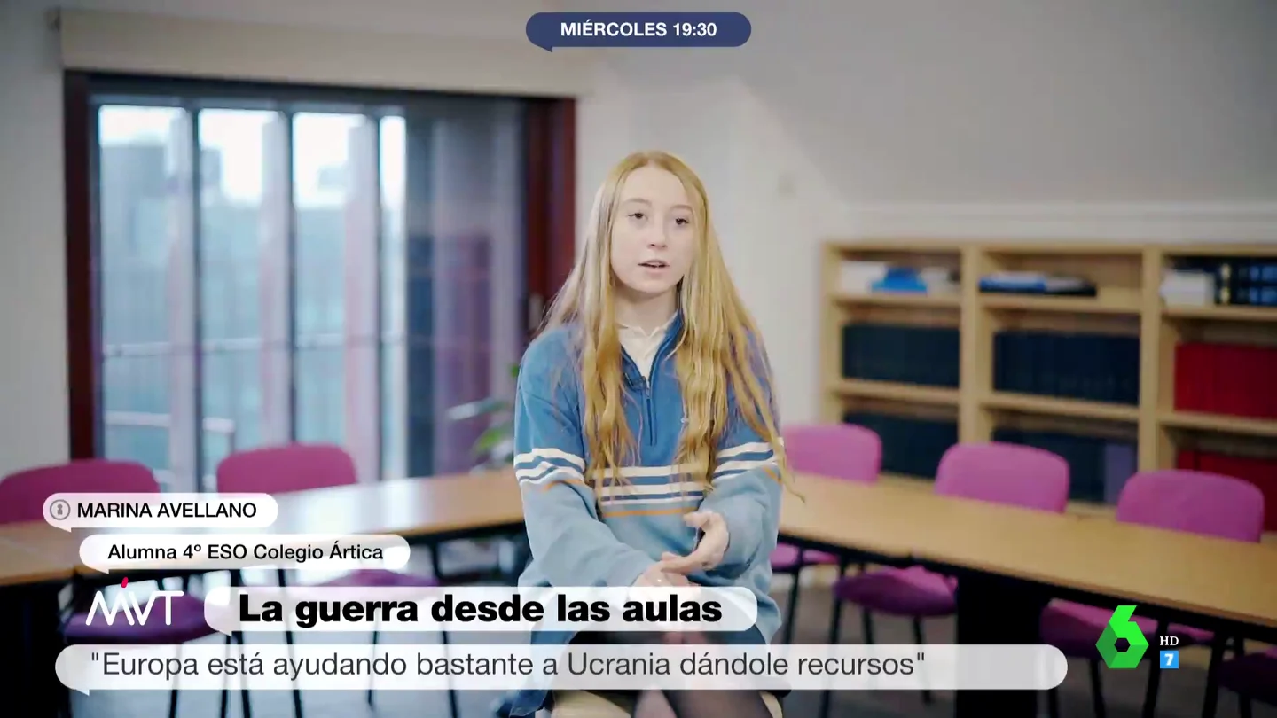 La guerra, desde las aulas: así se trata la invasión rusa en Ucrania en los colegios españoles La guerra, desde las aulas: así se trata la invasión rusa en Ucrania en los colegios españoles