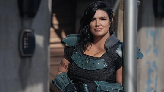 Gina Carano fue Cara Dune en 'The Mandalorian'. Gina Carano fue Cara Dune en 'The Mandalorian'.