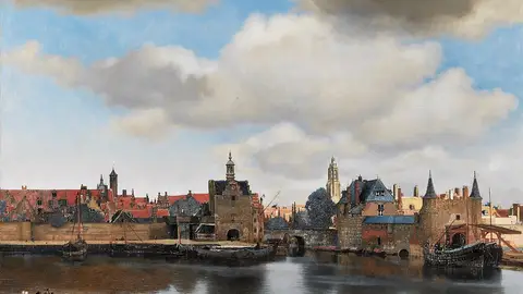 Vista de Delft. Vermeer Vista de Delft. Vermeer