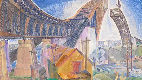 El Puente en curva. Cossington Smith El Puente en curva. Cossington Smith