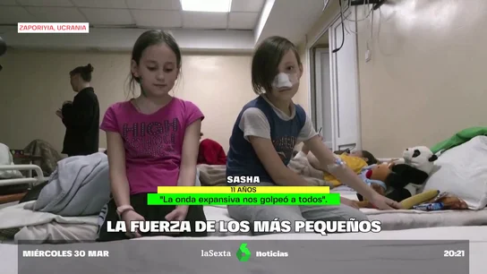 Los niños ucranianos heridos en Mariúpol recuerdan el horror Los niños ucranianos heridos en Mariúpol recuerdan el horror