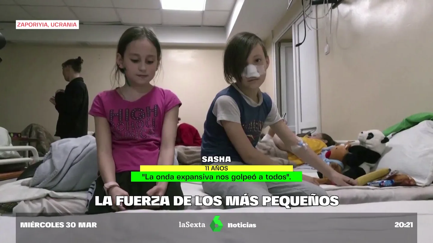Los niños ucranianos heridos en Mariúpol recuerdan el horror Los niños ucranianos heridos en Mariúpol recuerdan el horror