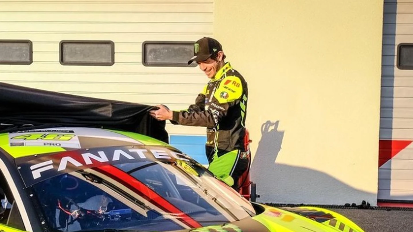 Valentino Rossi debuta en el GT World Challenge Europa Valentino Rossi debuta en el GT World Challenge Europa