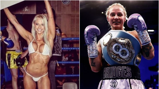 El 'gran golpe' de Ebanie Bridges: de chica de ring a campeona mundial El 'gran golpe' de Ebanie Bridges: de chica de ring a campeona mundial