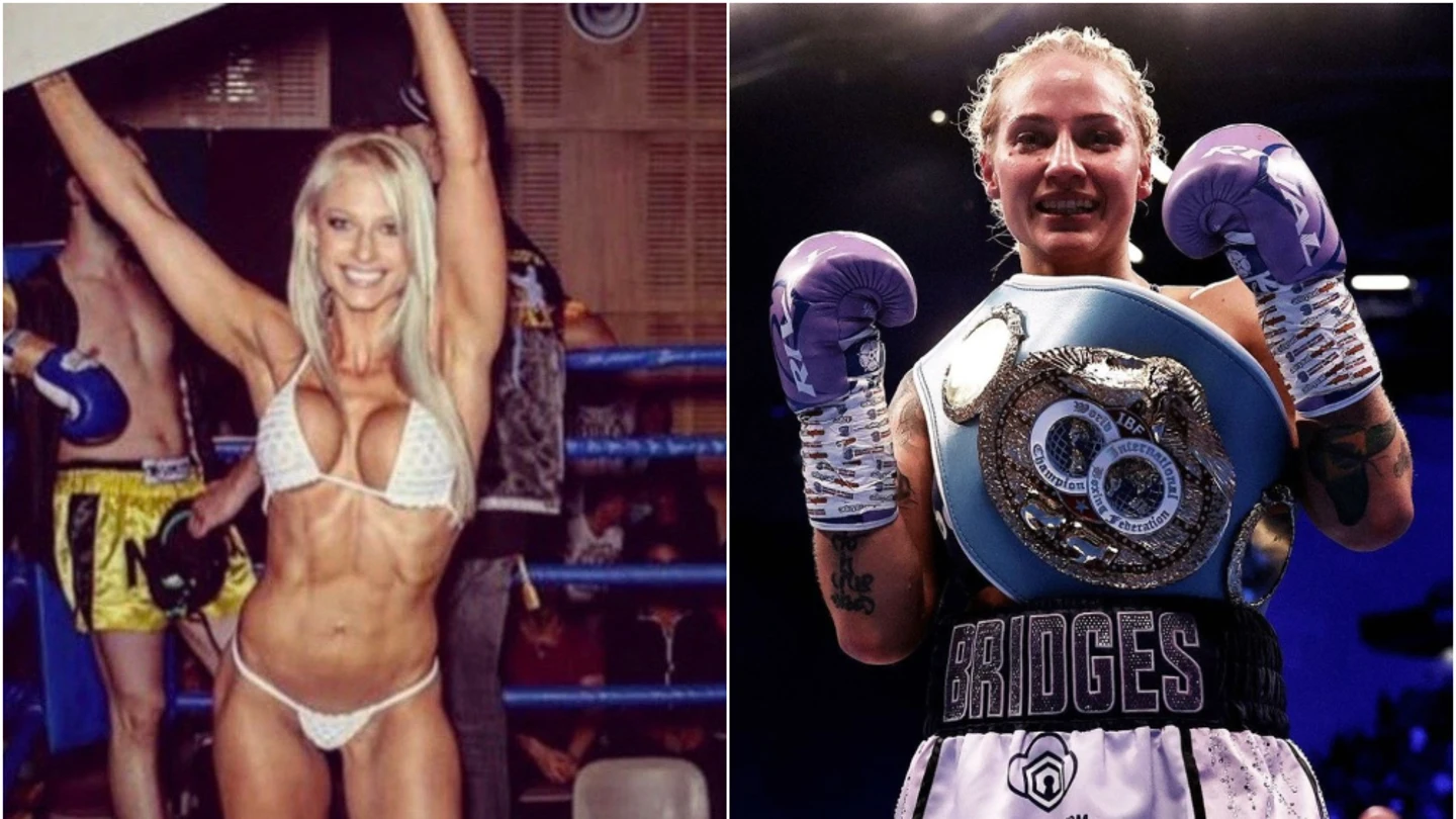 El 'gran golpe' de Ebanie Bridges: de chica de ring a campeona mundial El 'gran golpe' de Ebanie Bridges: de chica de ring a campeona mundial