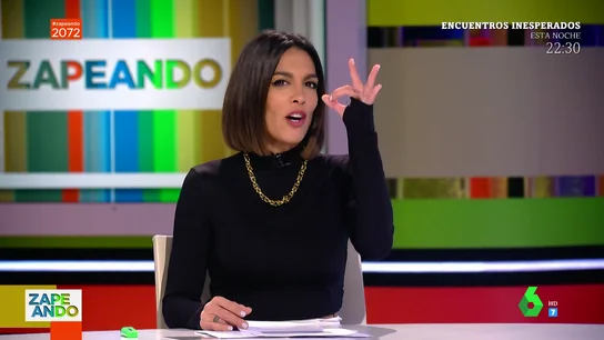 La reacción de Lorena Castell al descubrir que le han cambiado este dato de la Wikipedia: "Qué mala es la gente" La reacción de Lorena Castell al descubrir que le han cambiado este dato de la Wikipedia: "Qué mala es la gente"