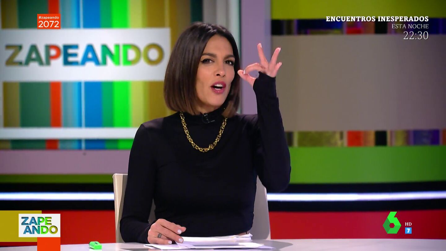La reacci&oacute;n de Lorena Castell al descubrir que le han cambiado este dato de la Wikipedia: "Qu&eacute; mala es la gente"