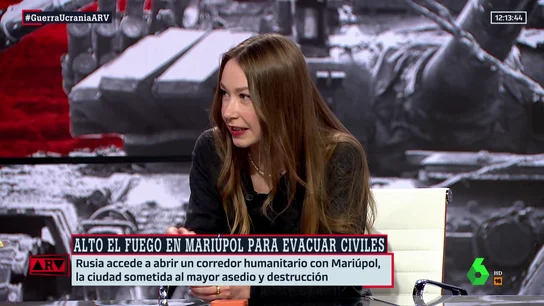 Margaryta Yakovenko narra cómo huyó de la guerra su primo de 15 años: "Solo cogió el pasaporte, una sudadera y el móvil" Margaryta Yakovenko narra cómo huyó de la guerra su primo de 15 años: "Solo cogió el pasaporte, una sudadera y el móvil"