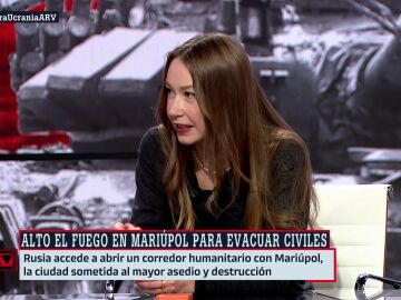 Margaryta Yakovenko narra cómo huyó de la guerra su primo de 15 años: "Solo cogió el pasaporte, una sudadera y el móvil"