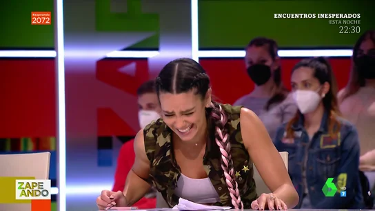 La sorpresa de Cristina Pedroche ante la parodia "subida de tono" sobre el "misil" de Kim Jong-un La sorpresa de Cristina Pedroche ante la parodia "subida de tono" sobre el "misil" de Kim Jong-un