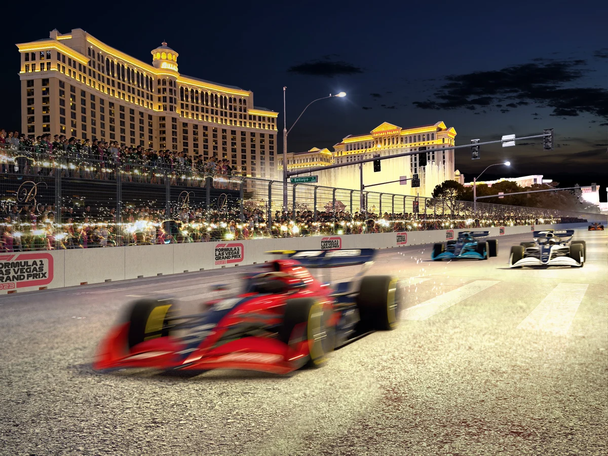 El GP de Las Vegas de F1 ya es una realidad: así será el nuevo circuito  urbano