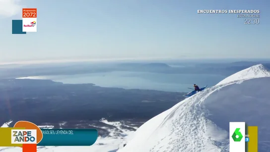 Las impactantes imágenes del kayak extremo: así se lanzó el español Aniol Serrasolses desde la cima de un volcán nevado Las impactantes imágenes del kayak extremo: así se lanzó el español Aniol Serrasolses desde la cima de un volcán nevado