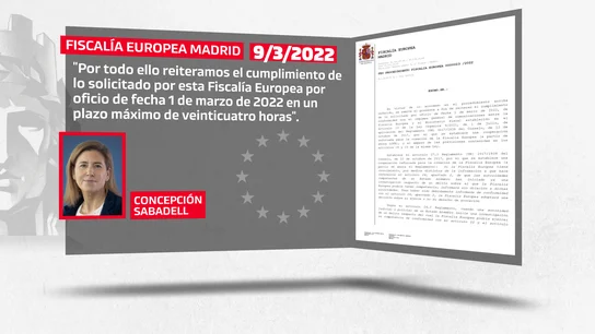 Requerimiento de la Fiscalía Europea (9 marzo) Requerimiento de la Fiscalía Europea (9 marzo)