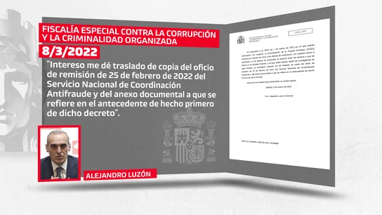 Escrito de Luzón (8 marzo) Escrito de Luzón (8 marzo)