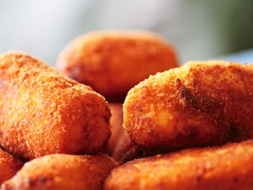 Imagen de archivo de croquetas Imagen de archivo de croquetas