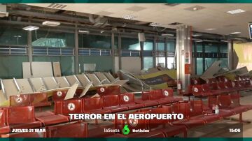 Pánico en aeropuerto de Palermo: el mal tiempo causa impactantes daños que alteran a los pasajeros 