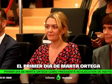 El mensaje de Marta Ortega como presidenta de Inditex: &quot;Os pido vuestro apoyo y paciencia mientras sigo aprendiendo&quot;