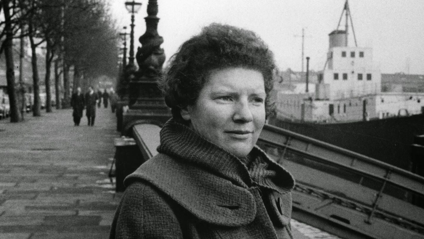 La escritora Janet Frame