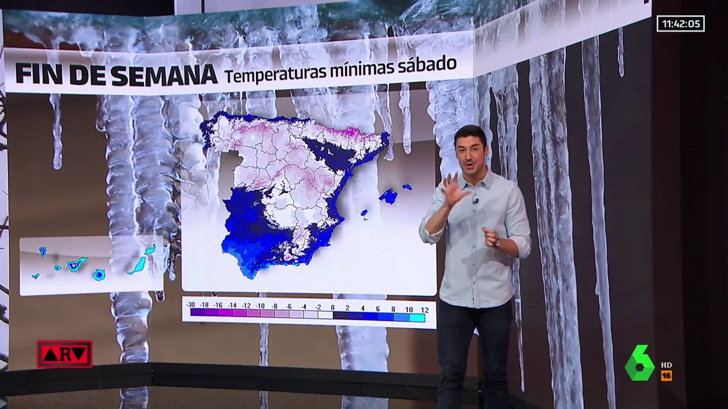 Media España amanecerá con temperaturas gélidas en un fin de semana de frío y nieve por la borrasca Ciril Media España amanecerá con temperaturas gélidas en un fin de semana de frío y nieve por la borrasca Ciril
