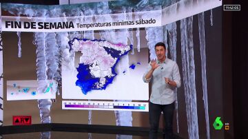 Media España amanecerá con temperaturas gélidas en un fin de semana de frío y nieve por la borrasca Ciril