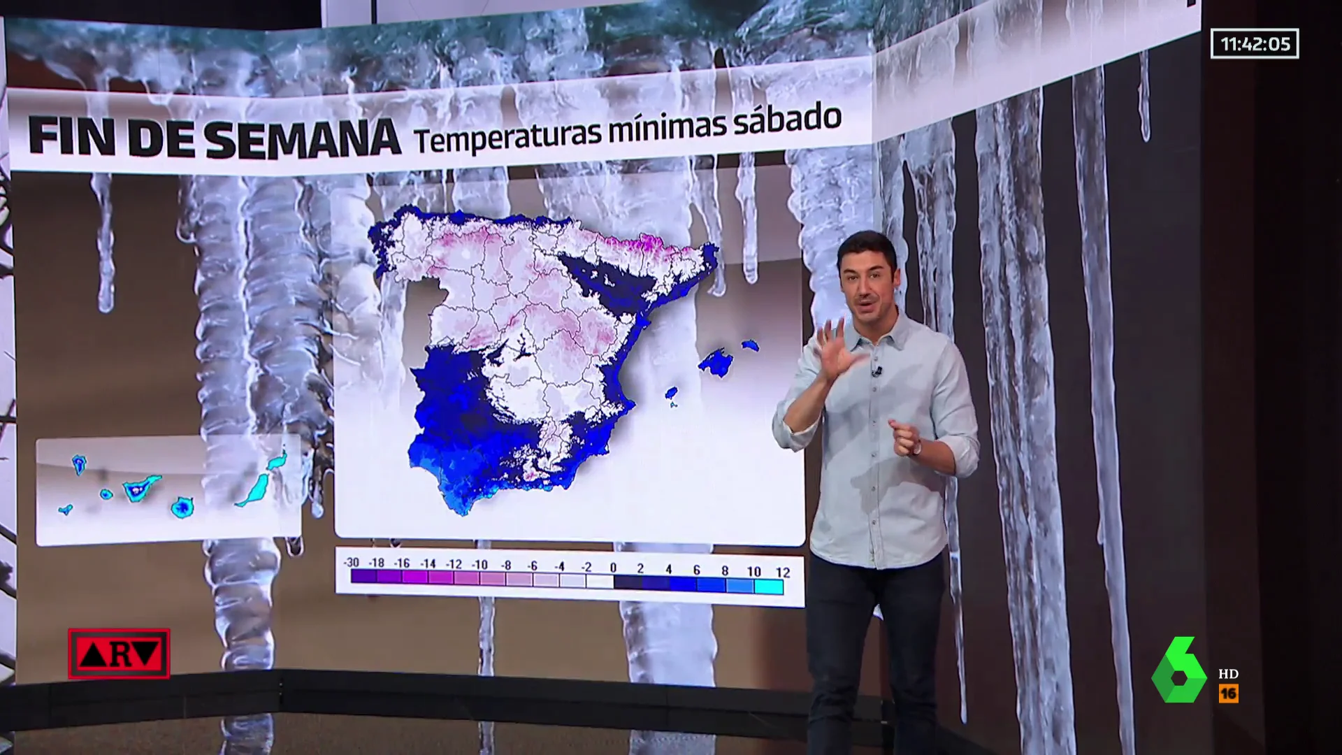 Media España amanecerá con temperaturas gélidas en un fin de semana de frío y nieve por la borrasca Ciril