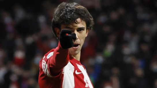 Joao Félix celebra un gol Joao Félix celebra un gol