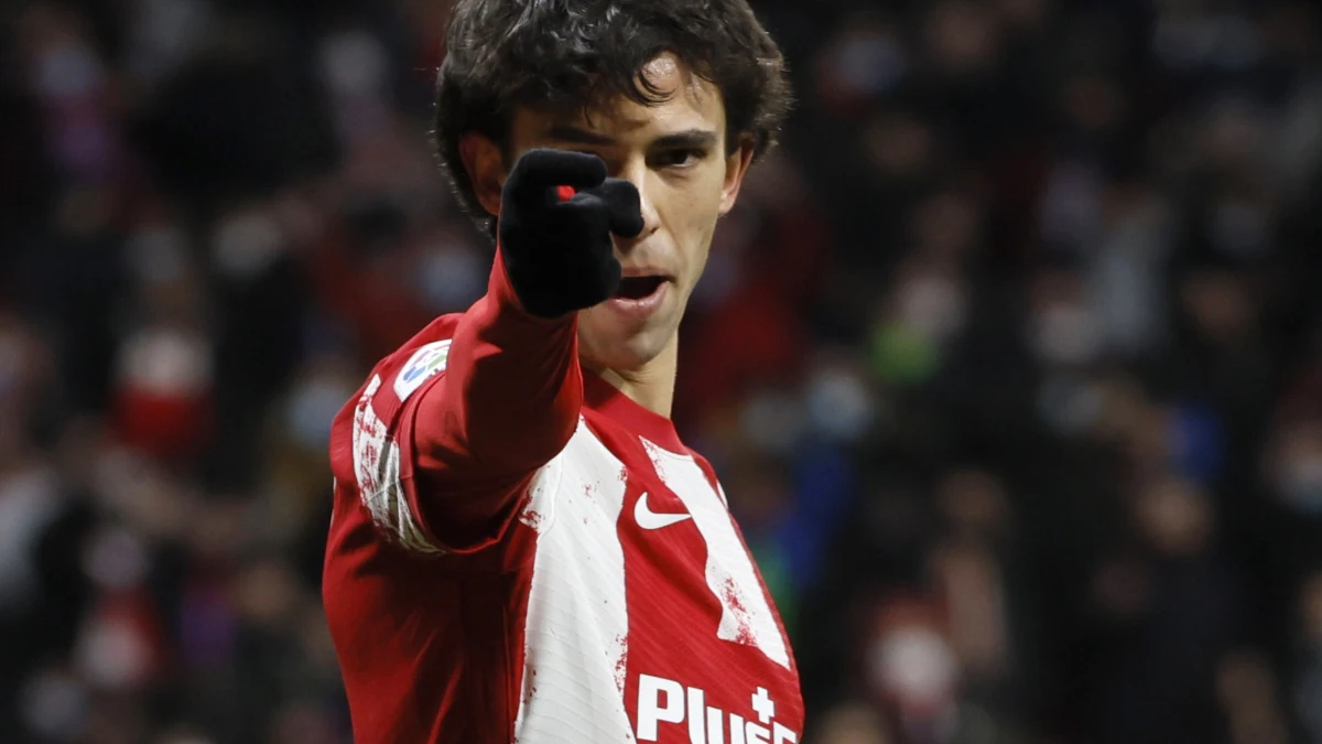 Joao Félix celebra un gol