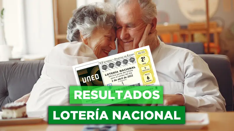 Lotería Naci​onal, hoy: Comprobar sorteo del sábado 2 de abril, en directo 