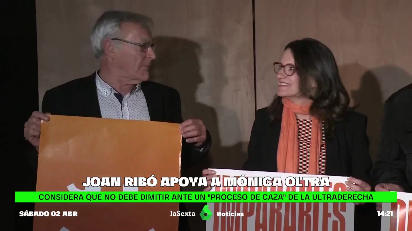 Ribó traslada su "apoyo total" a Mónica Oltra, víctima de "un proceso de caza y captura por parte de la extrema derecha" Ribó traslada su "apoyo total" a Mónica Oltra, víctima de "un proceso de caza y captura por parte de la extrema derecha"