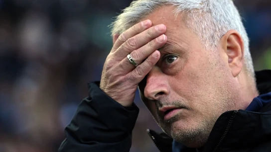 Mourinho, en un partido Mourinho, en un partido