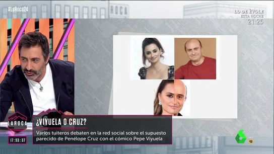 Juan del Val reaviva la polémica: "Penélope Cruz se parece muchísimo a Pepe Viyuela" Juan del Val reaviva la polémica: "Penélope Cruz se parece muchísimo a Pepe Viyuela"