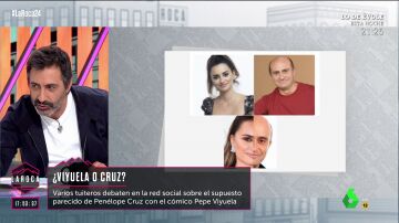 Juan del Val reaviva la polémica: "Penélope Cruz se parece muchísimo a Pepe Viyuela"