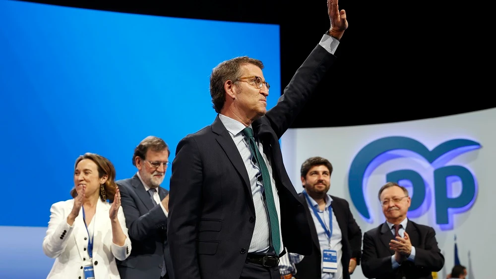 Feijóo en el Congreso del PP