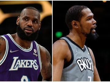 LeBron James y Kevin Durant