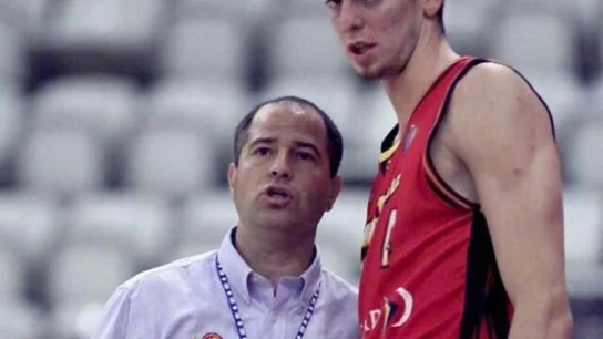 Pau Gasol con Javier Imbroda en su debut con la Selección Española Pau Gasol con Javier Imbroda en su debut con la Selección Española
