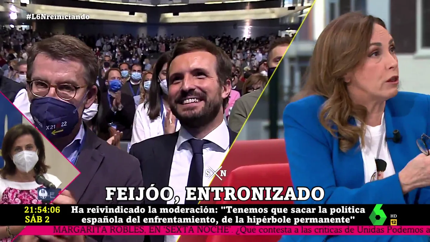Angélica Rubio y la "generosidad" de Pablo Casado: "Toda España vio cómo le asesinaron en directo" Angélica Rubio y la "generosidad" de Pablo Casado: "Toda España vio cómo le asesinaron en directo"