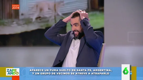 El chiste de Lorena Castell por el que Dani Mateo se lleva las manos a la cabeza en directo El chiste de Lorena Castell por el que Dani Mateo se lleva las manos a la cabeza en directo