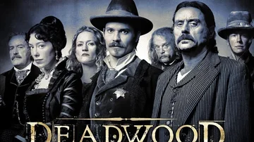 El elenco principal de 'Deadwood'.