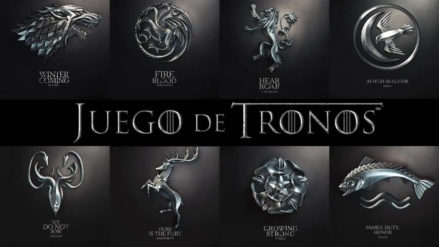 Las casas de 'Juego de Tronos' Las casas de 'Juego de Tronos'