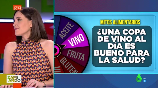 ¿Es verdad que una copa de vino al día es buena para la salud? Boticaria García responde en Zapeando ¿Es verdad que una copa de vino al día es buena para la salud? Boticaria García responde en Zapeando