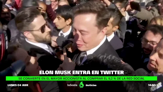 Elon Musk se convierte en el mayor accionista de Twitter con el 9,2% de la compañía y dispara su valor un 26% Nuevo rumbo