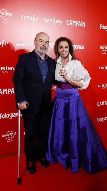 Antonio Resines y Ana Belén, en los Premios Fotogramas de Plata Antonio Resines y Ana Belén, en los Premios Fotogramas de Plata
