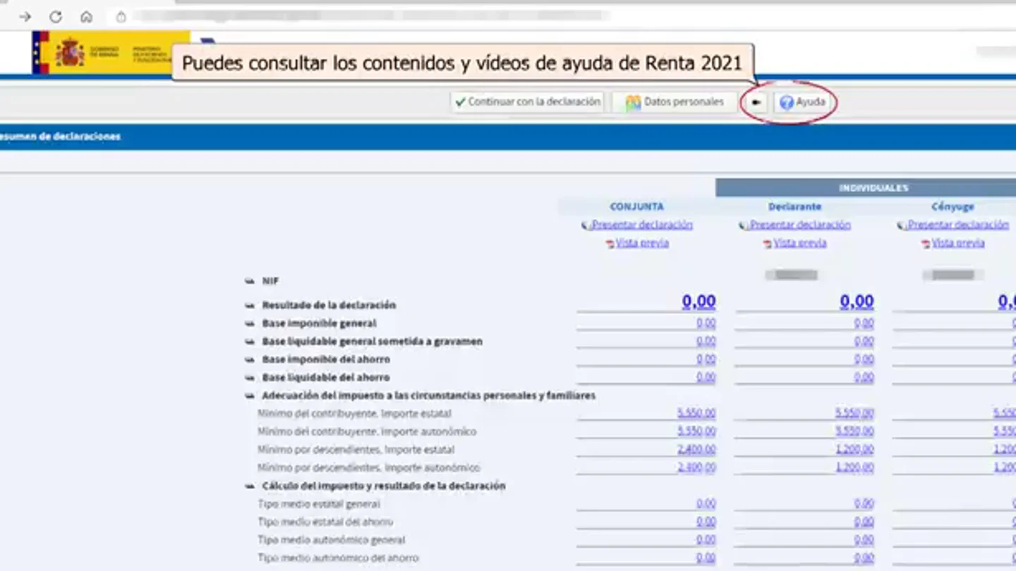Así funciona el simulador de la Renta 2021, la herramienta de Hacienda para adelantar el resultado de la declaración Así funciona el simulador de la Renta 2021, la herramienta de Hacienda para adelantar el resultado de la declaración
