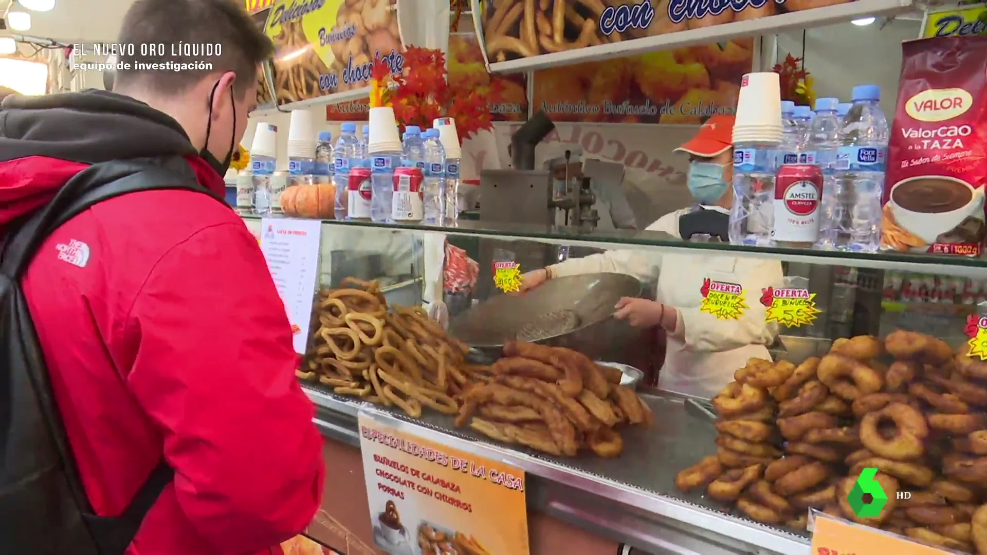 Churros y buñuelos