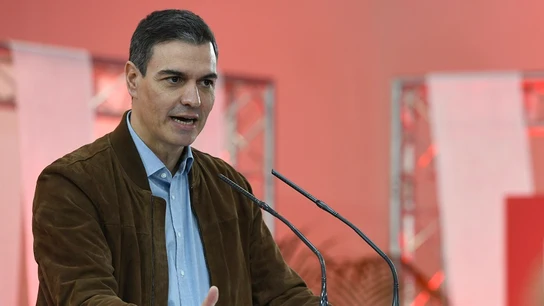 Pedro Sánchez en un acto del PSOE en Madrid Pedro Sánchez en un acto del PSOE en Madrid
