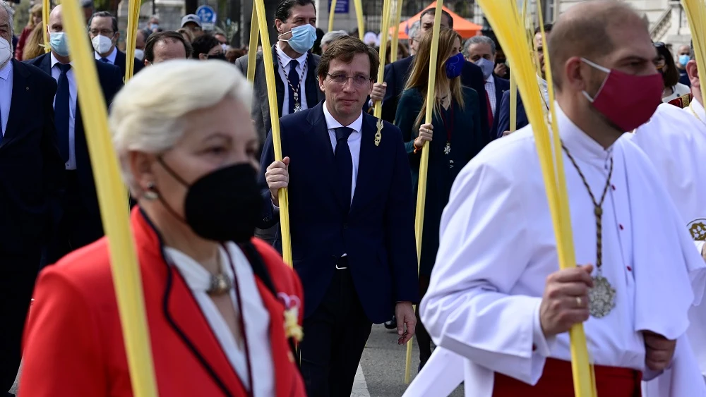 Almeida celebra la Semana Santa en Madrid