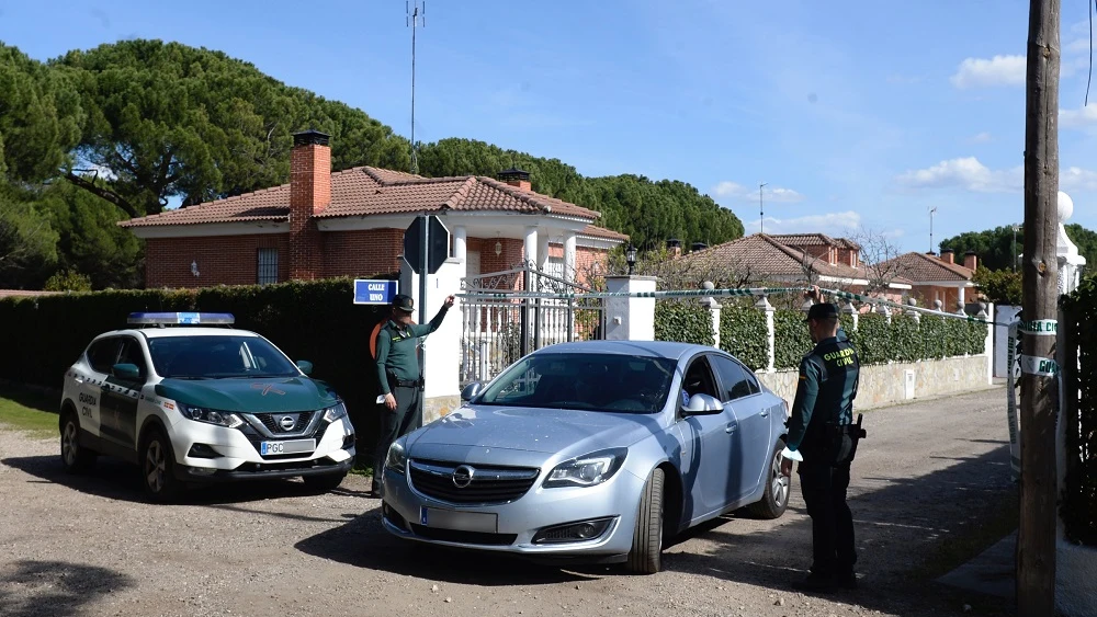 Registro de la vivienda de uno de los investigados por la muerte de Esther López