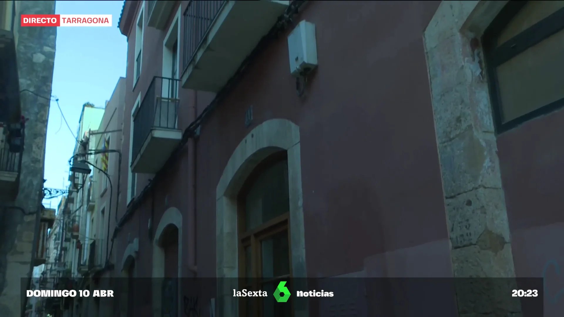 Imagen del edificio donde un hombre ha intentado suicidarse