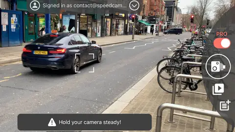 Crean una polémica app que convierte el móvil en un radar de velocidad Crean una polémica app que convierte el móvil en un radar de velocidad